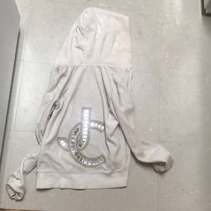 Blinged out Juicy Couture Hoodie